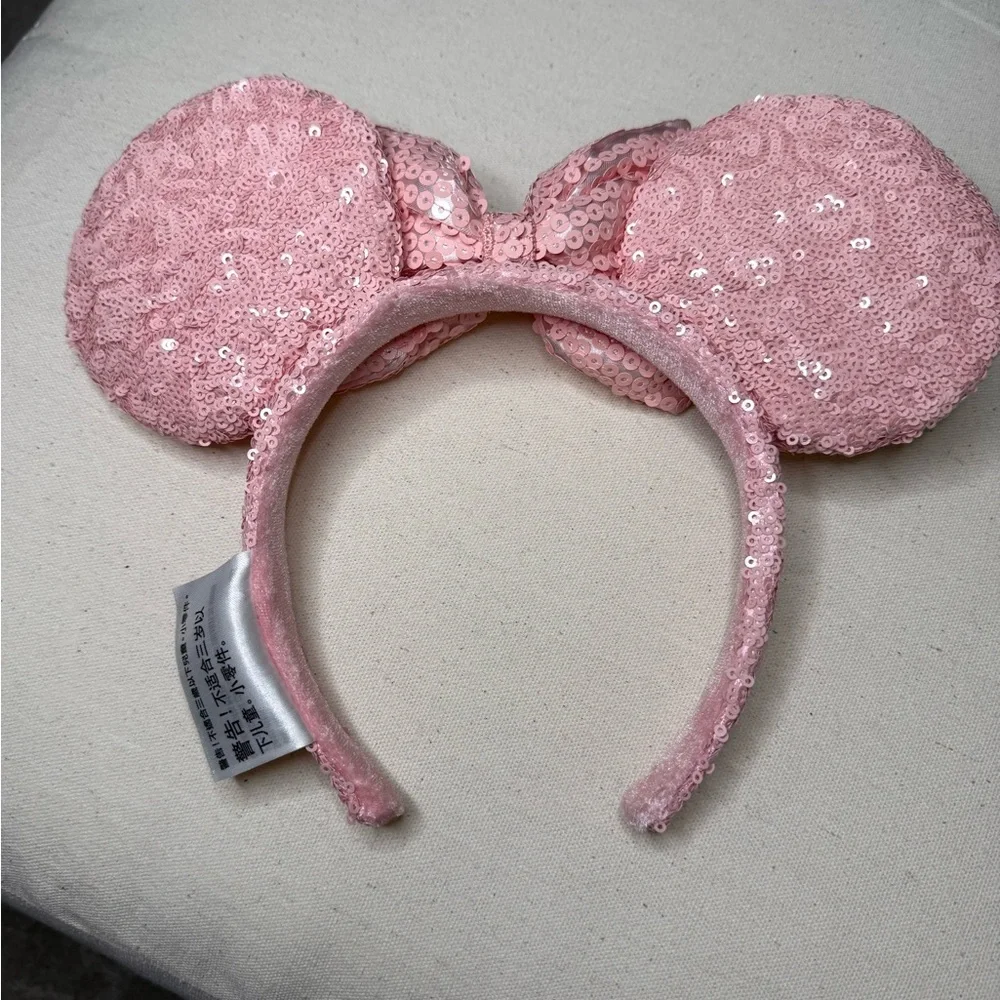Disney Blush Sequin Minnie Mouse Headband